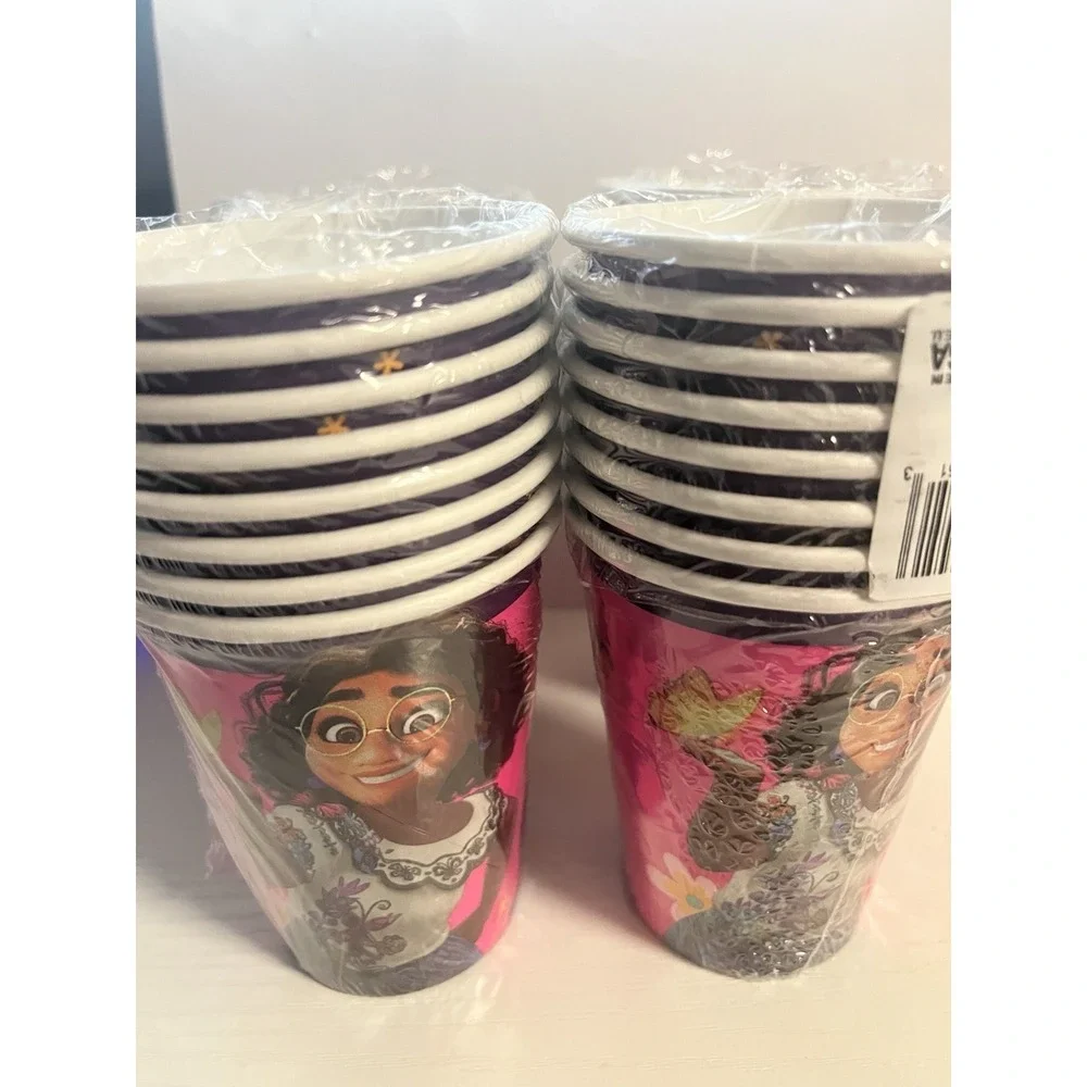 Disney Encanto Mirabel 9 oz Paper Cups 32 Count 4 Packs Kids Party New